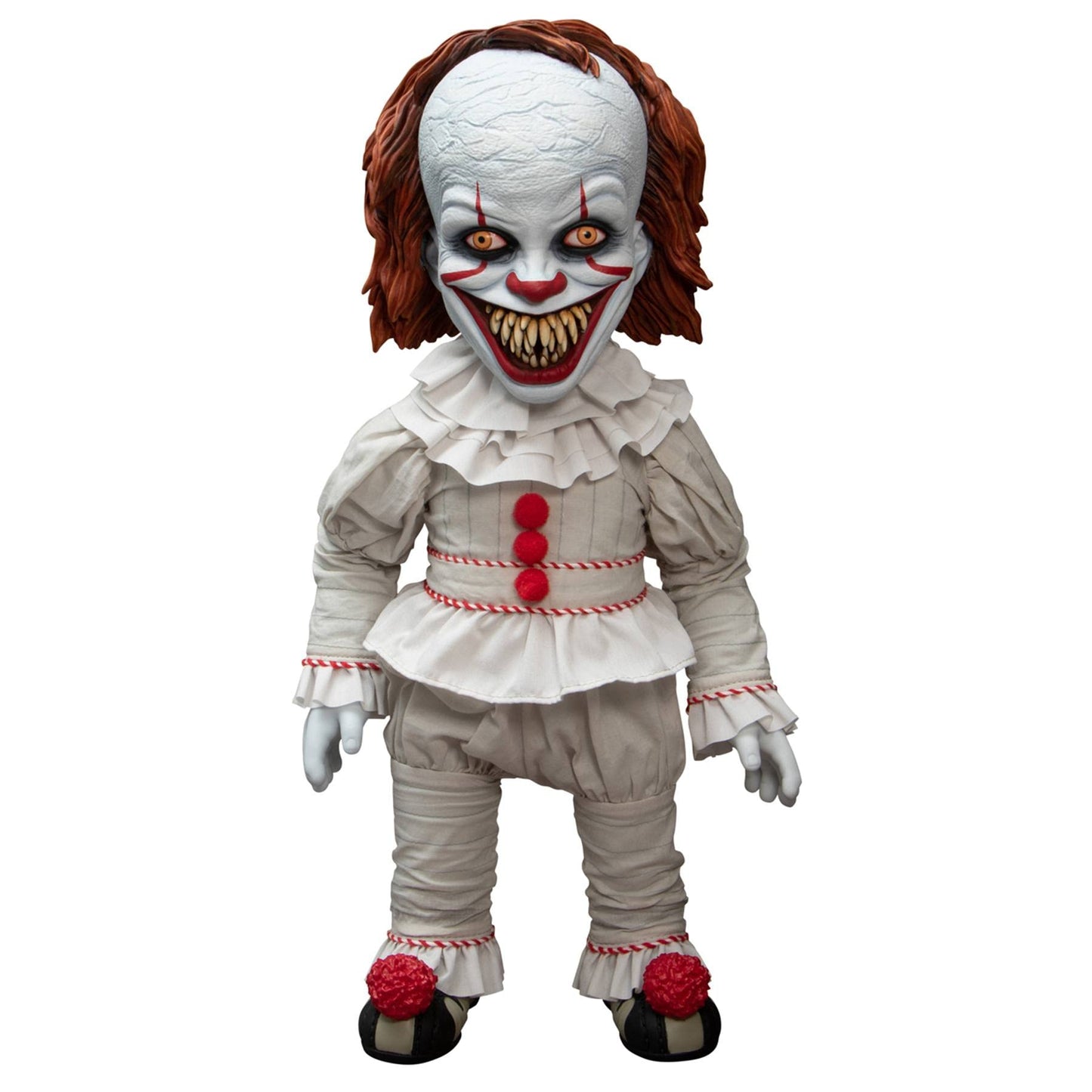Mezco MDS Mega Scale IT Talking Sinister Pennywise Figure, Multi-colored, One Size, Model 43067IT, Plastic Material