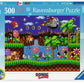 Ravensburger Sonic The Hedgehog: Classic 500 Piece Jigsaw Puzzle - 12001135 - Handcrafted Tooling, Made In Germany, Every Piece