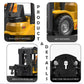 Mscredse Remote Control Forklift Cranes 6 Channel 2 Mode RC Forklift Truck with Spray Sound and Lights Construction Toys 2.4Ghz