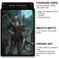 Fantasy North - Victor Khorvis - Night Lord - 100 Smooth Matte Tcg Trading Card Sleeves - Fits Magic Mtg Commander Pokemon And Other Card Games - Playing Card Sleeves