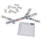 Front Porch Classics Spinner Domino Game Set, Wooden Case, Multicolor, for 2-8 Players, Ages 8+