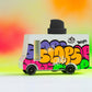 Candylab Toys CANDYCAR Wooden Food Truck Collection - Graffiti Black  enhanced Handcrafted Beech Wood Toy Car