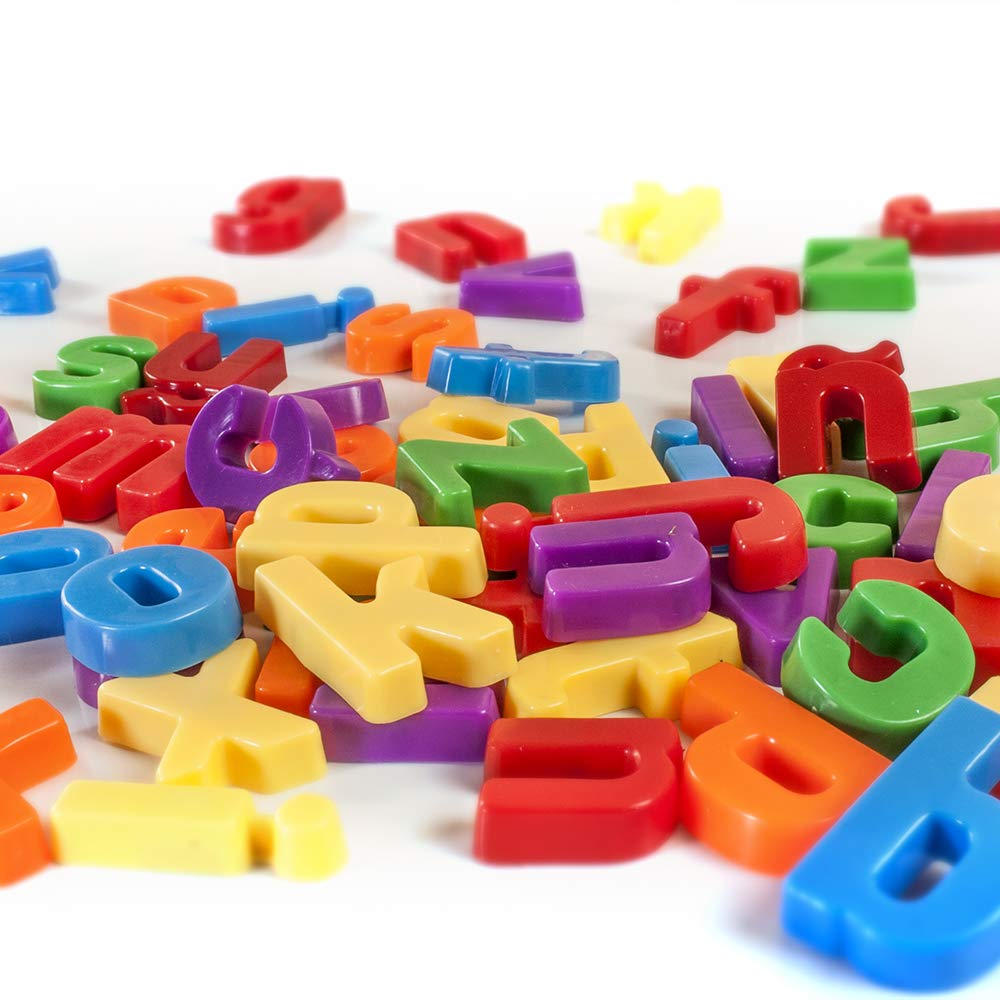 Miniland Educational - Magnetic Lowercase Letters Alphabet Jar (155 Pieces)