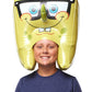 Alpha Group Spongebob Squarepants, Spongeheads, 20” Tall Inflatable Wearable, Spongebob Glasses