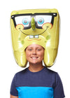 Alpha Group Spongebob Squarepants, Spongeheads, 20” Tall Inflatable Wearable, Spongebob Glasses