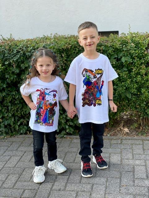 Splat Planet T-Shirt Princess T-Shirt Magica Da Colorare Con 10 Penne Magiche Lavabili Atossiche - Colora La Tua Maglietta, Colo