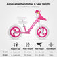 Joystar 14 Inch Balance Bike For Boys Girls 18Months-5 Years Old Push Bicycle Toddler Balance Bikes 14' Gift Bike For Boys Girls Pink
