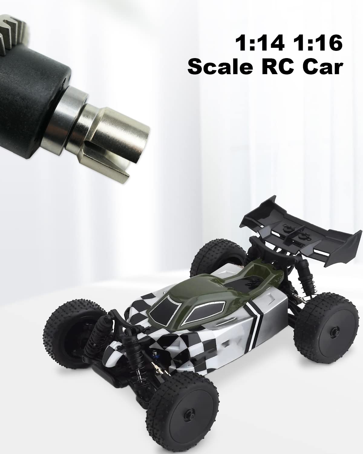 Fit for Hyper GO All Scale RC Car Upgrade Accessories Powder Metallurgy Differential Replacement 16420Y RC Vehicle Differentials