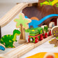 Bigjigs Rail, Dinosaur Wooden Train Set (49Pc), Wooden Toys, Train Sets, Dinosaur Toys, Bigjigs Train Sets, Dinosaur Track, Wooden Train Sets, Trains For Kids