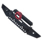 Sharegoo Metal Front Bumper With Lights Bar Tow Trailer Compatible With Traxxas Trx-4 Axial Scx10 90046 90047 Scx10 Ii 1/10 Rc C