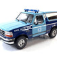 Greenlight 1996 Ford Bronco Xlt Massachusetts State Police 1/18