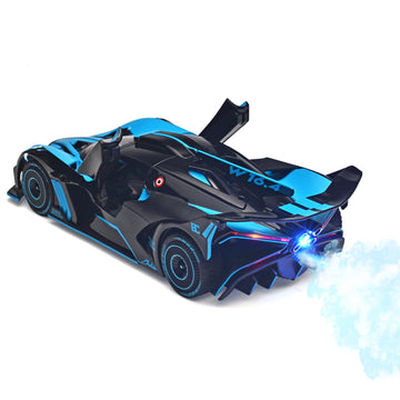 RZAPE Toddler Car Toys 1/24 Diecast Cars Compatible for Bolide Model Car Collection,Spray Bolide Toy Car for Boys,Pull Back Cars