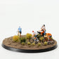 Evemodel 30Pcs 90Mm Round Bases For Wargames Table Top Military Simulation Scene Abs Plastic