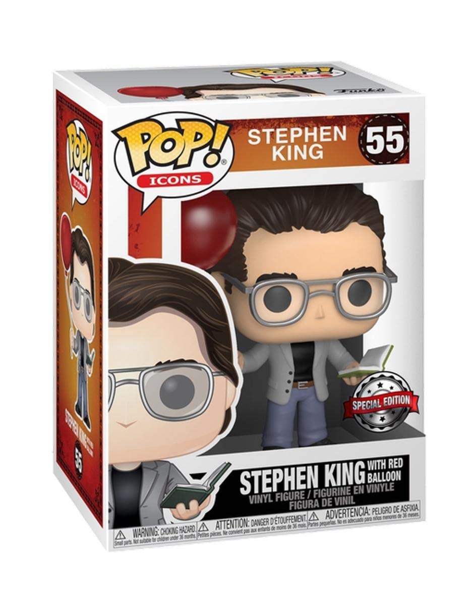 POP Funko Pop Stephen King Vinyl Figure - Red Balloon Variant, Model FU36649