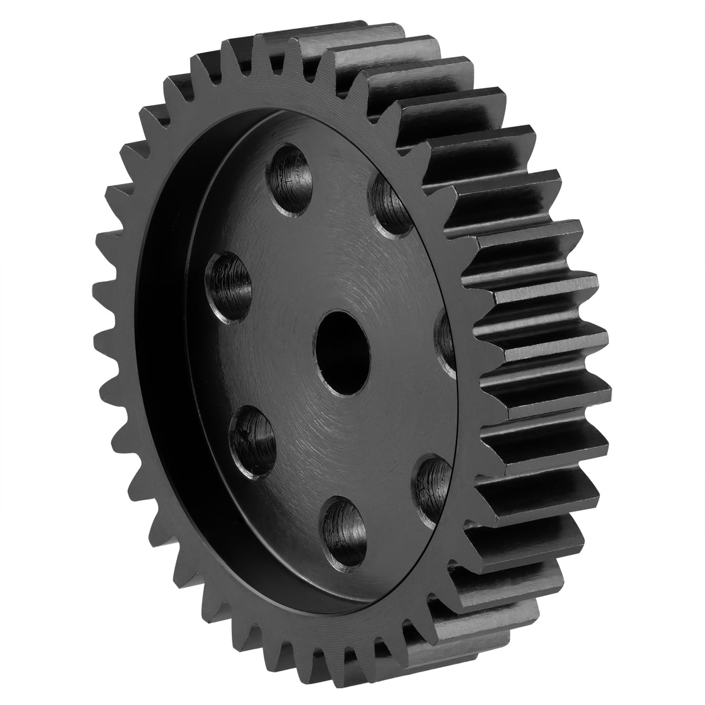 BRKRC Steel M1 Pinion Gear 34T-45T 5mm Shaft Motor Gears for 1/8 1/10 RC Brushless Brush Motor Electric Car/Truck Part (37T)