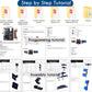 LK COKOINO Robot Arm for Arduino, Smart Robot Building Kit That can Memorize and Repeat Movements for Beginners/Teens/Adults to
