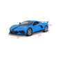 Maisto 1:18 Scale Model - 2020 Chev Corvette Stingray Z51, High-Wing, Blue, Plastic, Model 31455-00000063