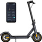 Electric Scooter 10'' Solid Tires 600W Peak Motor Up To 20Miles Range And 19Mph Speed For Adults - Portable Folding Commuting Sc