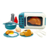 Club Bollywood17Pcs Kids Pretend Play Microwave Toys Decor Cooking Utensils for Girls Boys Blue|Baby|Toys for Baby|Developmental