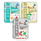 Clapjoy Double Sided Flash Cards For Kids Educational Learning Material| Early Learning Cards For Kids | Return Gift For Kids Ag