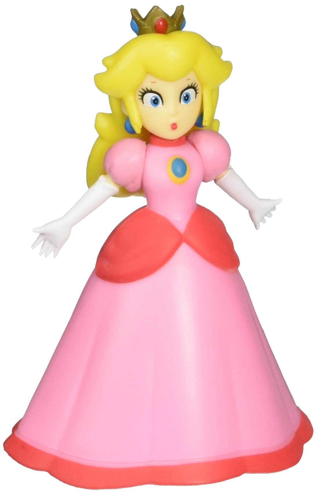 World of Nintendo 86736 2.5 Princess Peach Action Figure