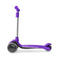 Jetson Scooters - Lumi 3 Wheel Kick Scooter (Purple) - Kids Three Wheel Push Scooter With Adjustable Height Handlebars - Ultra-Lightweight Design With High Visibility Light Up Leds On Stem And Wheels