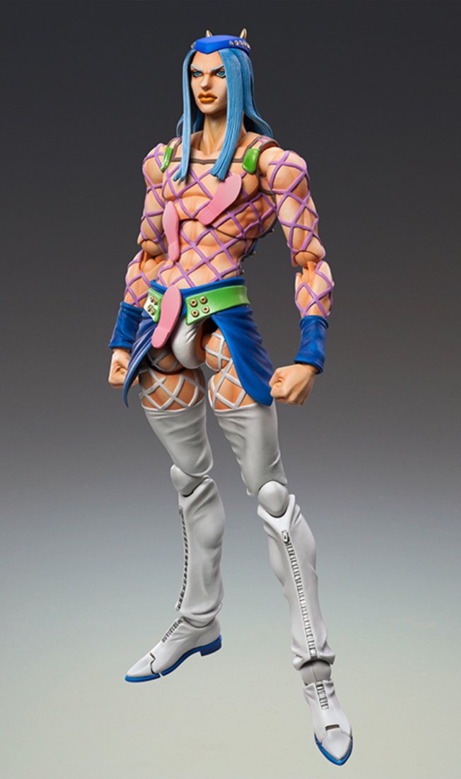 Medicos Jojo'S Bizarre Adventure: Part 6--Stone Ocean: Narciso Anasui Super Action Statue