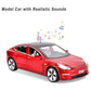 Toy Car Model 3 Diecast Metal Model Cars Pull Back car for Boys and Girls Age 3 - 12 Years Old (Red)
