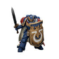 JOYTOY Warhammer 40 000 1/18 Action Figure-Ultramarines Victrix Honour Guard with Storm Shield and Power decorative replica blade-Collection Model Birthday Gifts