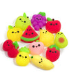 Mr. Pen Mini Squishy Toys for Kids, 12 Pack Fruity Silicone Fidget Animals, Party Favors & Easter Egg Fillers, Model QINK012M402VH