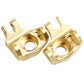Heavy Duty Brass Front Steering Knuckles Carrier Weights for 1:10 Axial SCX10 II 90046 RC Crawler Car Upgrades