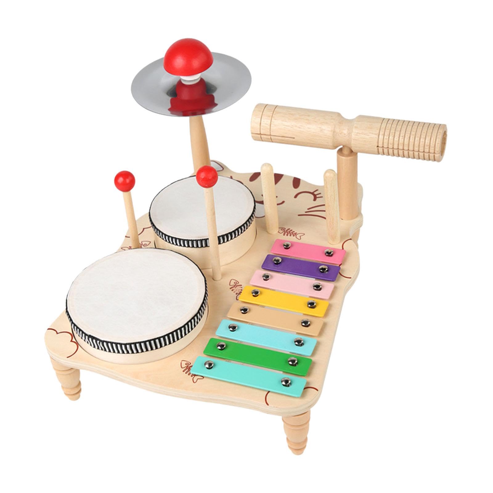 Secret Desire Xylophone Drum Set Motor Skill Baby Drum Set For Ages 3 4 5 6 Years Old Kids