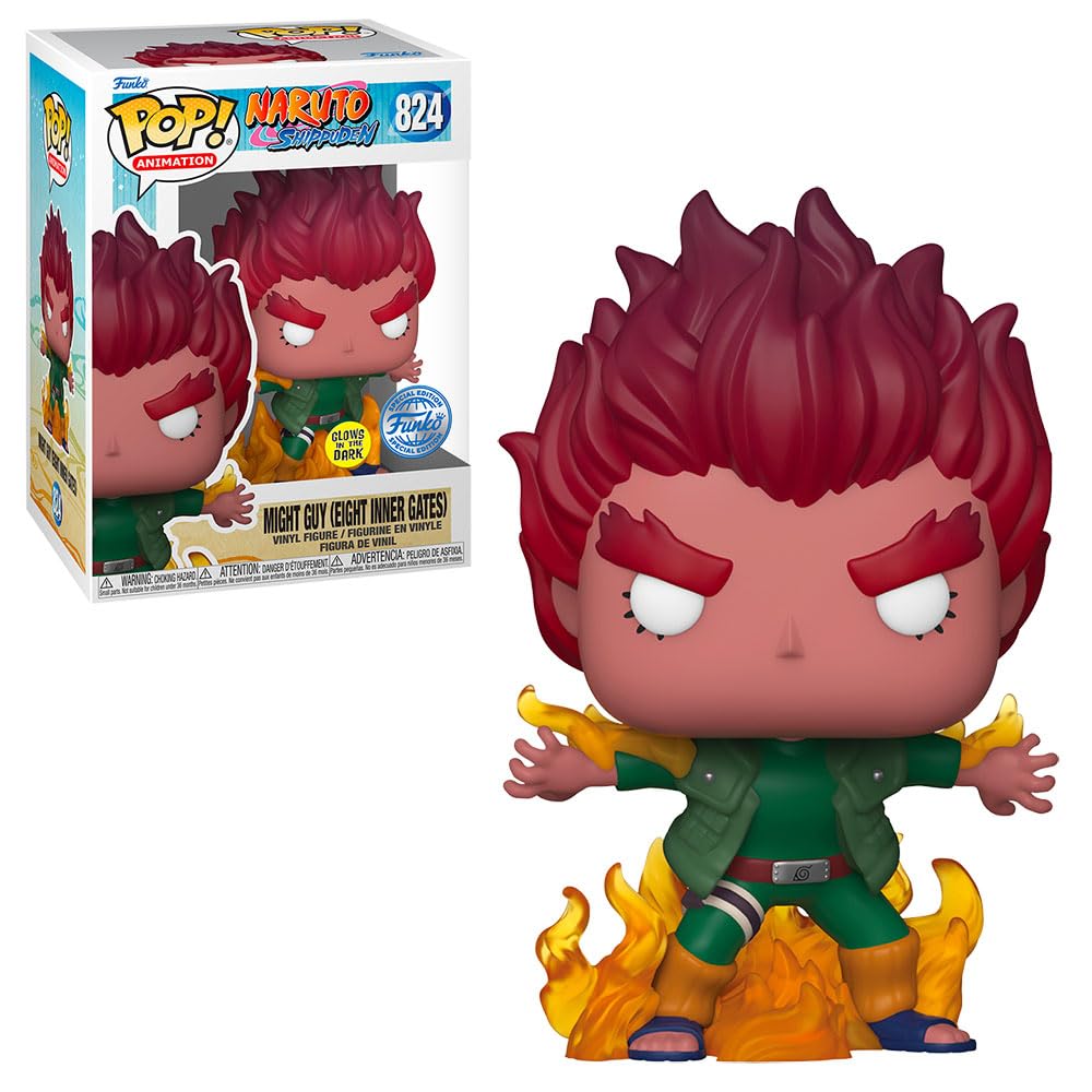 Pop! Naruto: Shippuden - Might Guy (Eight Inner Gates) Glow In The Dark