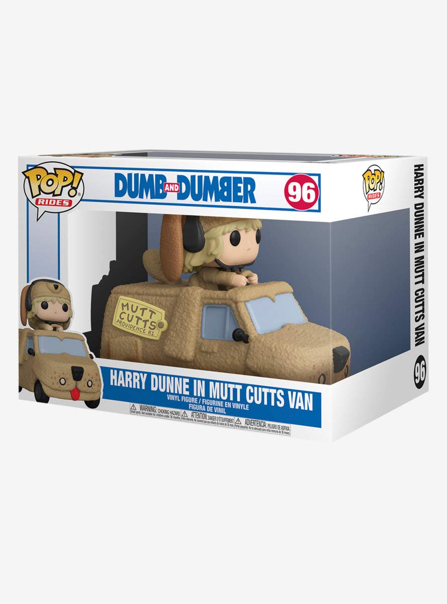 Funko Pop! Ride: Dumb & Dumber - Harry with Mutt Cutts Van Vinyl Figure