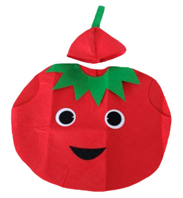 Petitebella Tomato Children Costume 3-7Y (Red, One Size)
