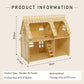 3D Puzzle House  Fantasy Villa Model Kit DIY Miniature Dolls House Kits Birthday Gift for mature-themeds Teens (Duplex)