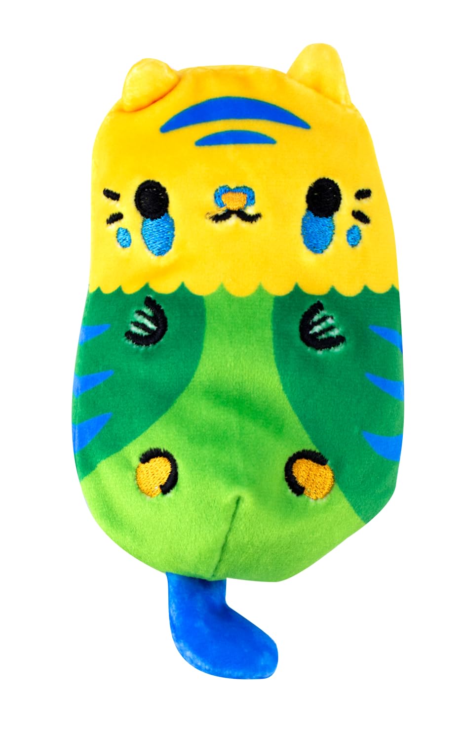 Cats vs Pickles Mystery Bags - 12 Pack Teal Assortment B - 4" Plush Multi-Color Toys, Model V1272