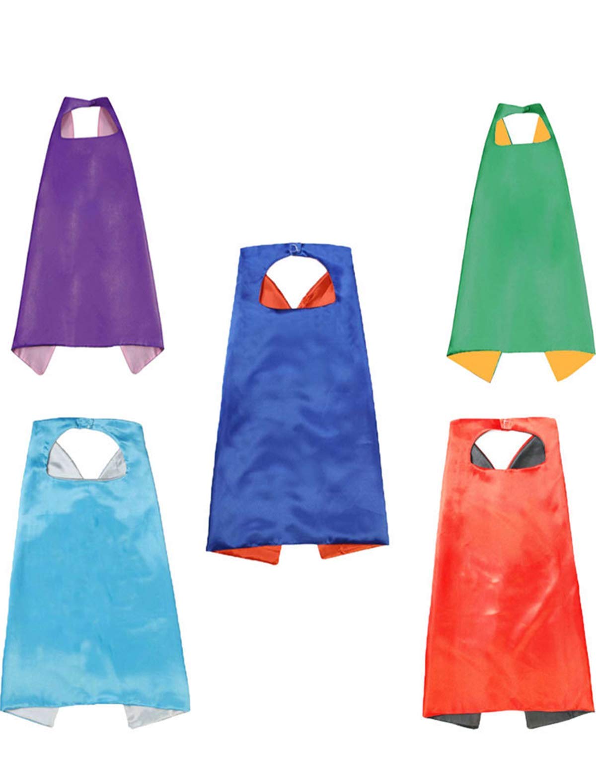 Beacone Hero Capes And Mask For Kids Role Playing Halloween Costumes Birthday Party Dress Up