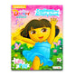 Dora the Explorer Coloring Book Super Set - 3 Coloring Books Bundle with Play Pack, Ideal for Kids, Color: Dora Coloring Book