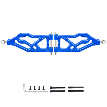 Gohobby Aluminum Front Lower Suspension Arms For Arrma Kraton 8S Blx 1/5 Scale Rc Truck (1 Pair), Replaces Ara330589 (Red)