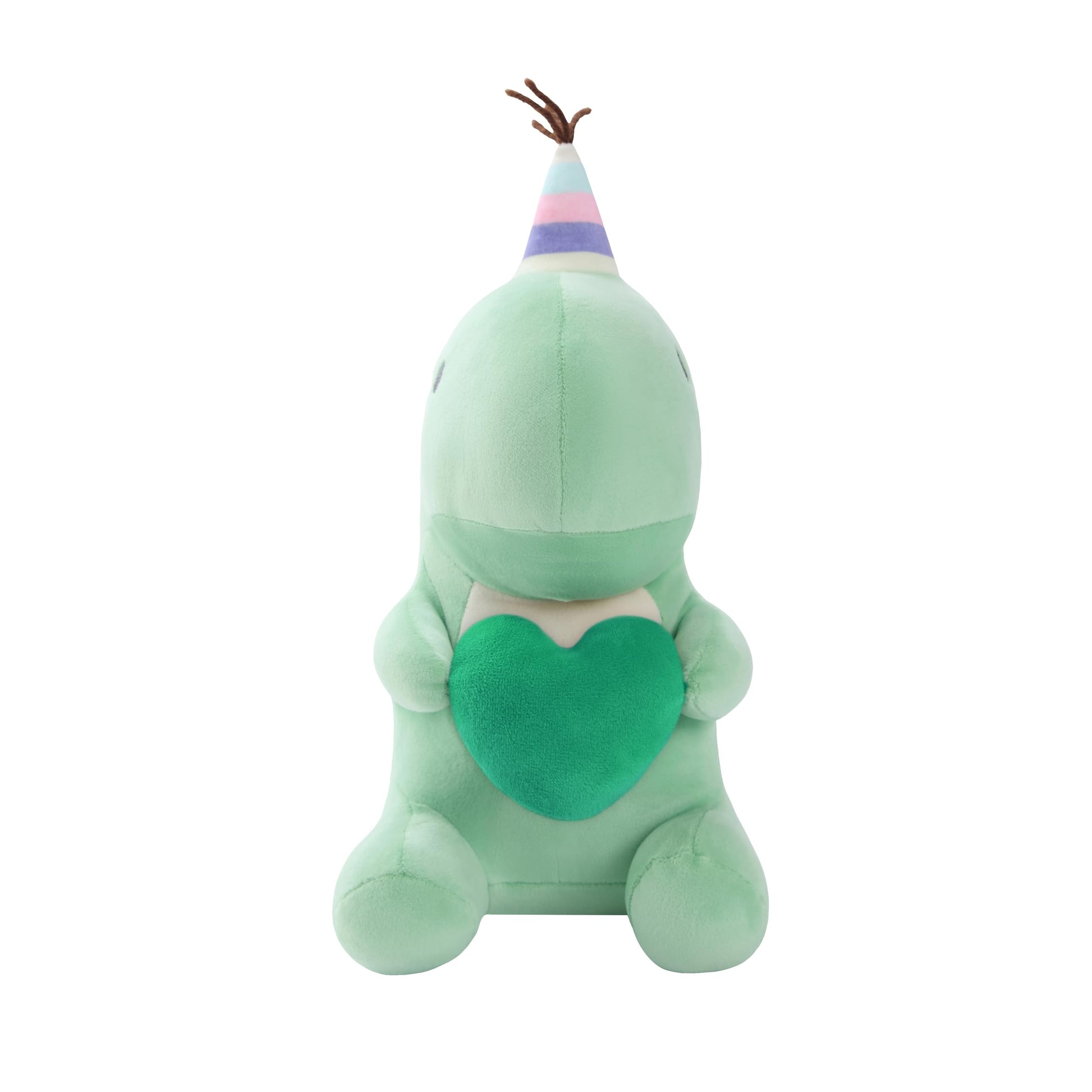 Alwoligag Dinosaur Stuffed Animal, Dinosaur Plush Toy, Loving Soft Dino Plush Toy, Sweet Romantic Cute Dinosaur Plush Toy(11.8 Inch)