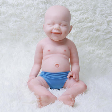 Cazoxdoll 18 Inch Full Silicone Baby Doll Boy- Realistic Reborn Baby Dolls, Birthday Gifts For Daughter, Niece And Granddaughter