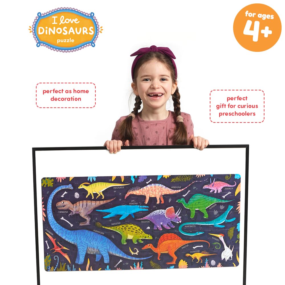I Love Dinosaurs Puzzle 4+ Floor Puzzle