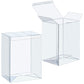 Jetec 30 Pcs Clear Plastic Toy Protector Case 4 Inch Toy Display Case Vinyl Collectible Figure Display Case Toy Clear Soft Protector Box For Toy Protection