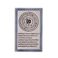 DMtse Feng Shui Blue Rhino Elephant Talisman Card - Metal Anti Burglary Protection