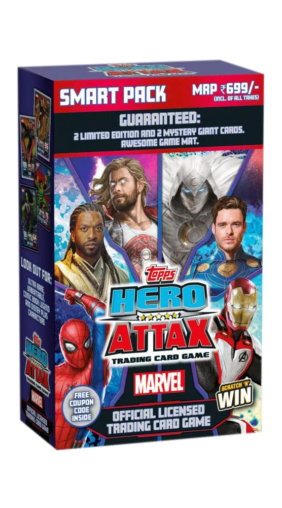 Topps Hero Attax 2023 Season Trading Card Game (Smart Pack)