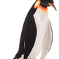 HANSA Emperor Penguin Plush Toy - Large 29" - Black - Model 3266