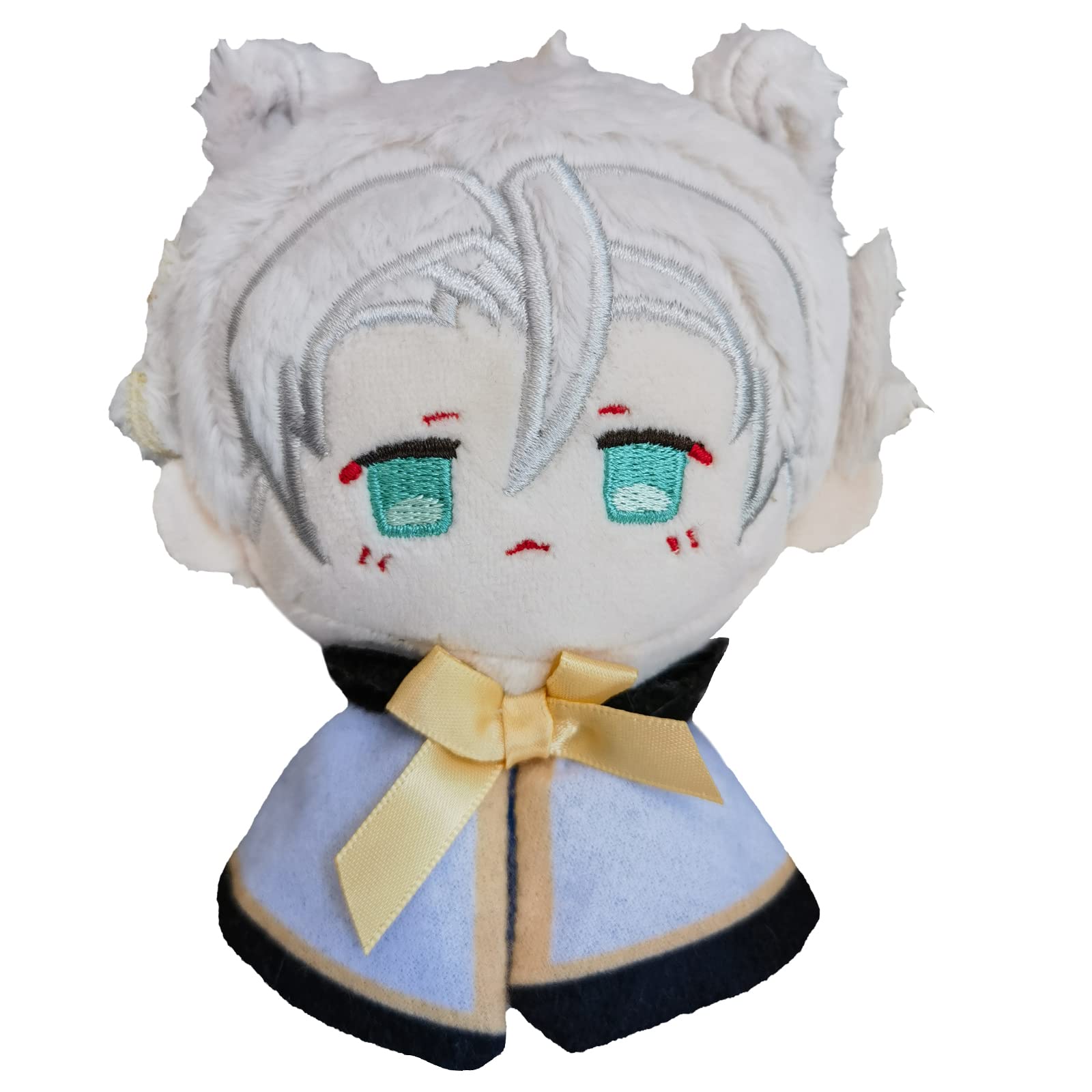 Genshin Impact Plush Toys Venti Zhongli Kazuha Xiao Plush Toy, Keychain Anime Figure Soft Stuffed Gift For Game Fans(Albedo)