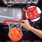 Large Indoor Mini Basketball Hoop Set for Kids and mature-themed 24 X 16 Inch Board Family Games for Home and Office Door & Wall with 3 Balls and Complete Accessories  Basketball Toy Gift for Boys Girls Teens