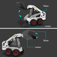 Spobot Remote Control Skid Steer Loader 11Ch Rc Front Loader 4Wd Full Function Bucket Loader Tractor Electric Construction Vehic